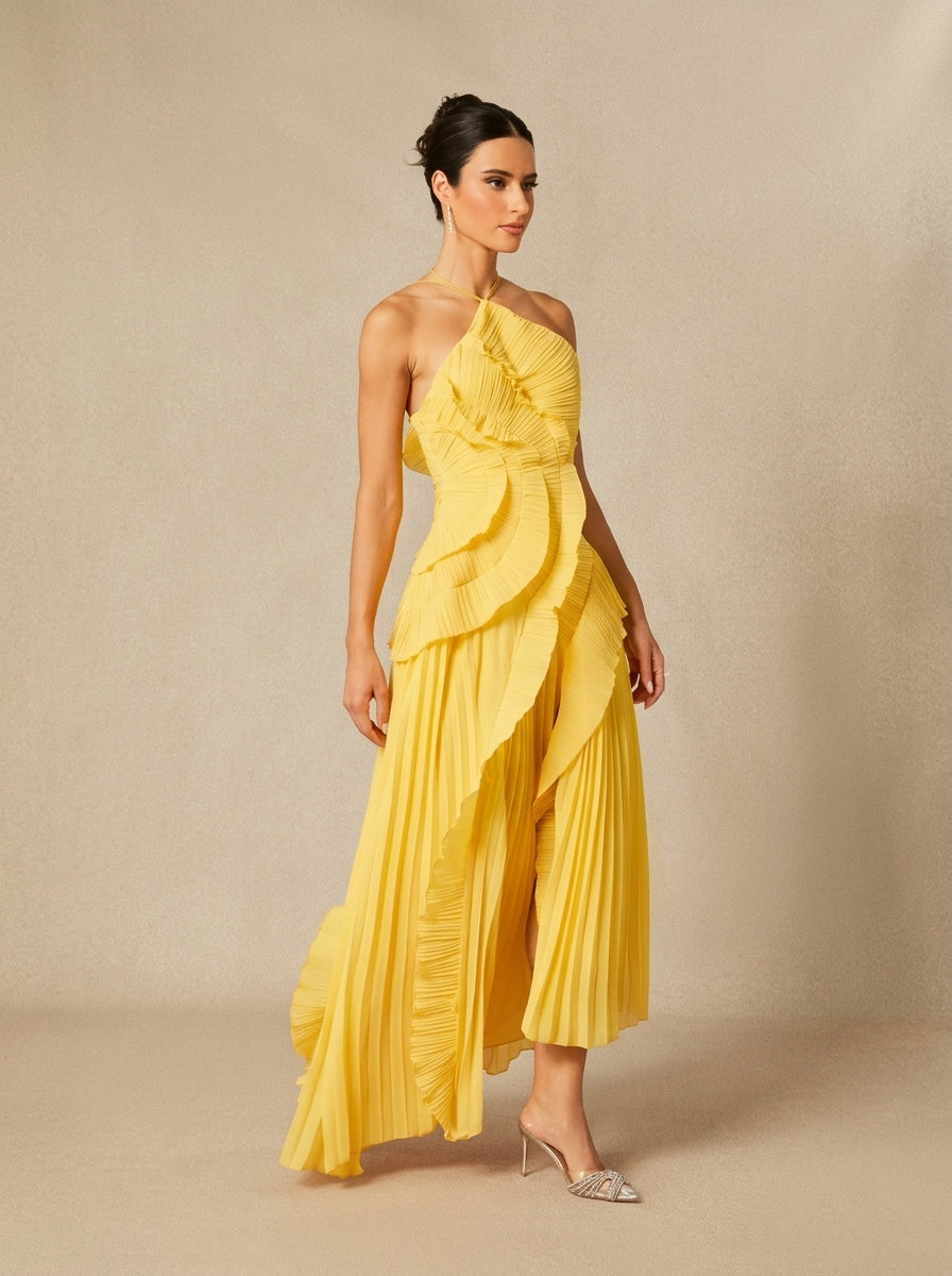 Flora Maxi Elbise | Lorlia