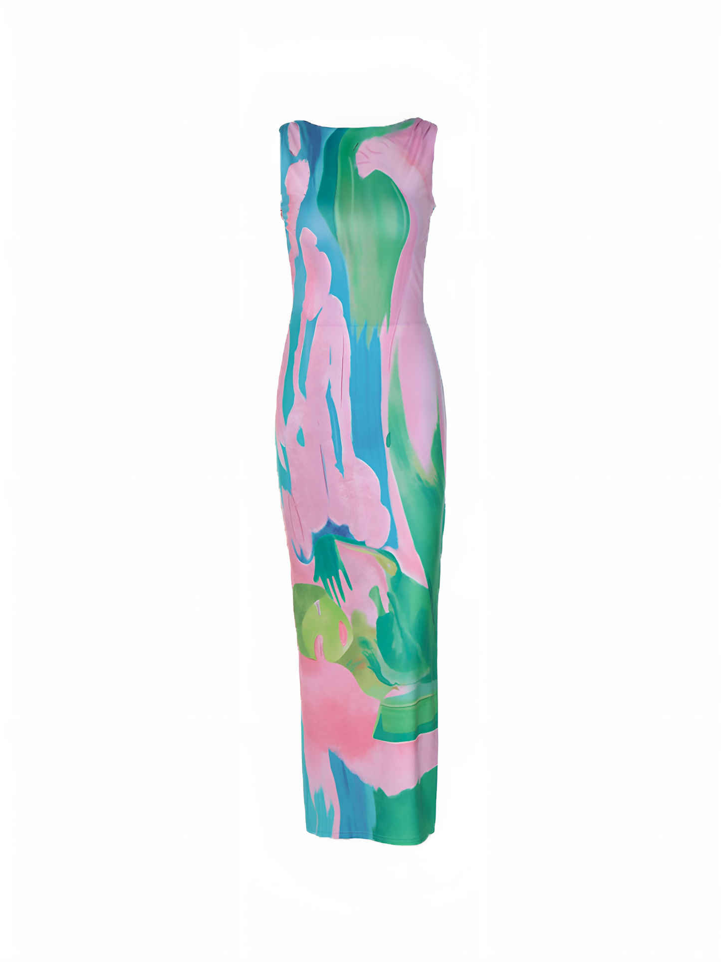 Monet Maxi Elbise | Lorlia