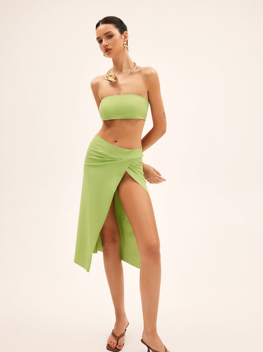 Lotus Yaprağı Tasarım Kolye Altın Abartılı Model | Lorlia