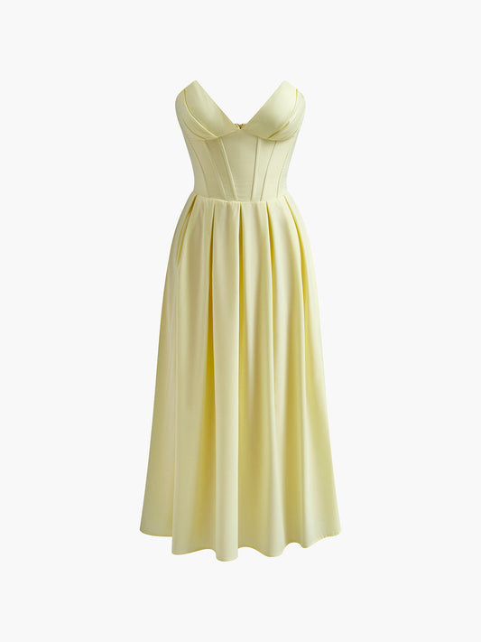 Clara Midi Elbise | Lorlia