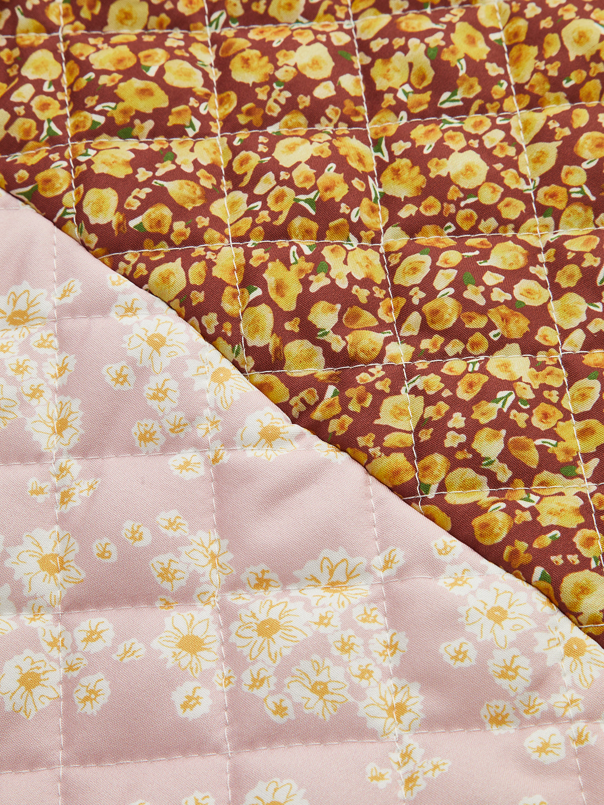 Açık Patchwork Ceket Uzun Kol Çok Renkli Dokuma | Lorlia