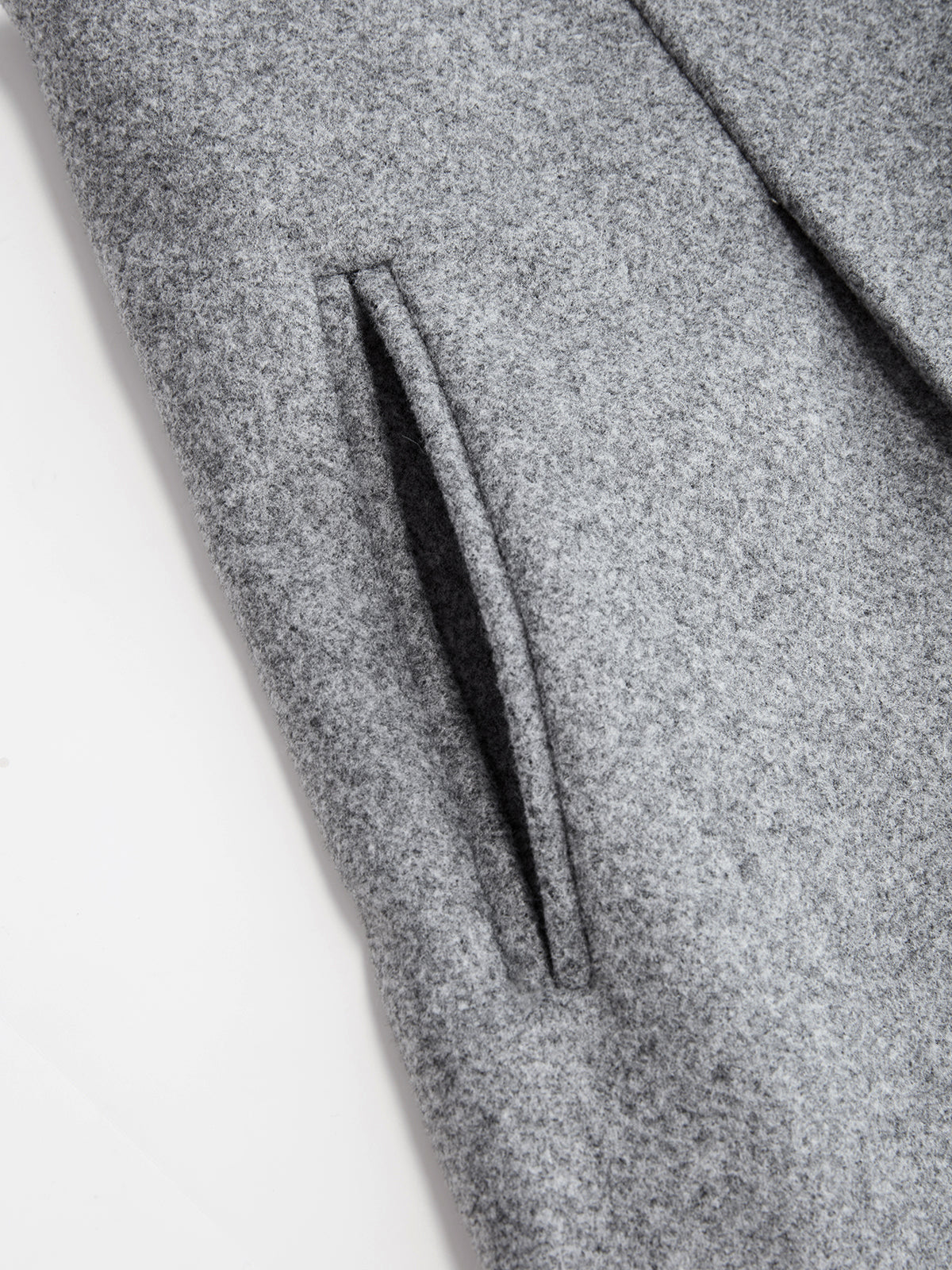 Tweed Blazer Pileli Etek Takımı Gri Regular Fit | Lorlia