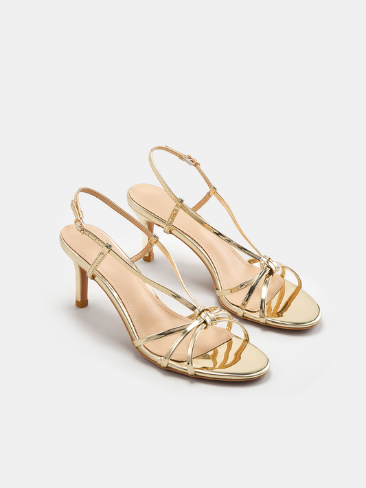 Arkası Açık  Stiletto Sandalet | Lorlia